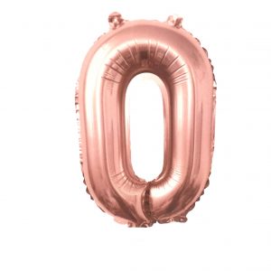 GLOBO FOIL ROSE GOLD N0 81CM