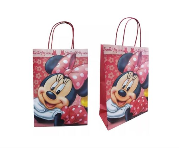 BOLSA PAPEL MINNIE 32X22X10CM
