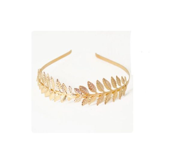 CORONA METAL LAUREL MUJER