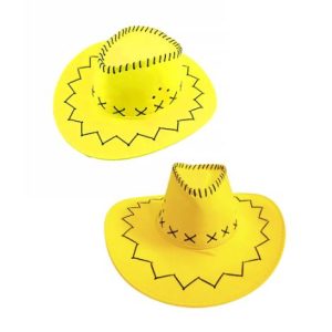 SOMBRERO VAQUERO FULOR AMARILLO