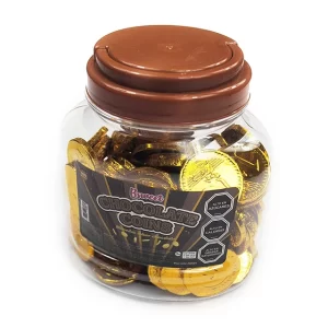 Pote Moneda De Chocolate 100 Uni