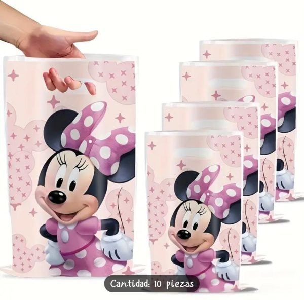 BOLSA DULCES MINNIE X10
