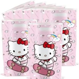 BOLSA DULCES HELLO KITTY X10