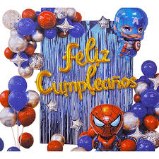 SET DECORATIVO SPIDERMAN